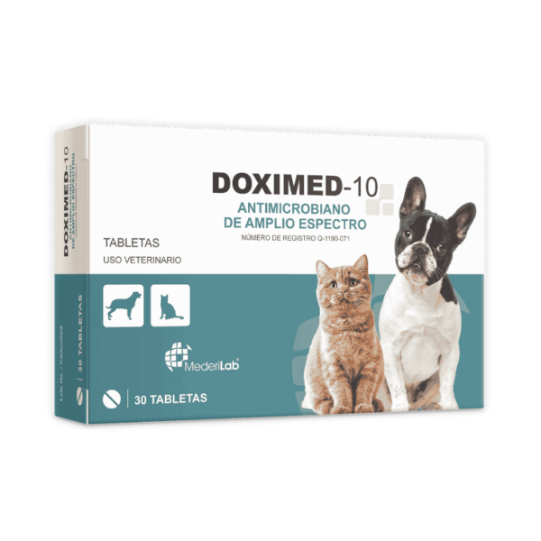 MederiLab Doximed - 10 Antimicrobiano 30 Tabletas