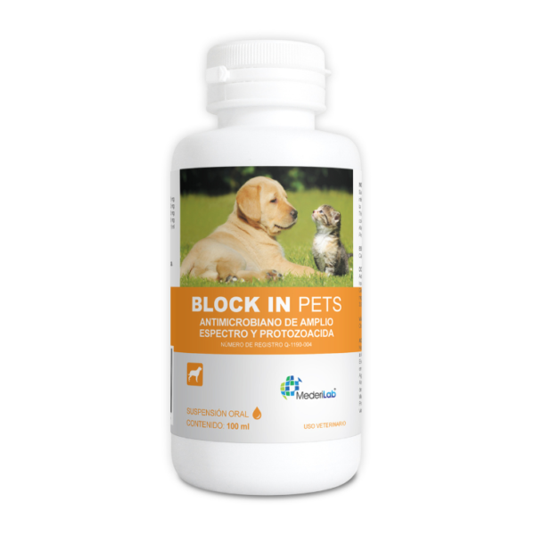 MederiLab Block In Pets Antimicrobiano 100 mL