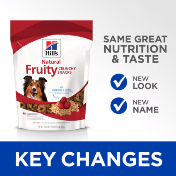 Hill's Science Diet Premios Crunchy Fruity Naturales Sabor Arandano 227 Gr - Imagen 3