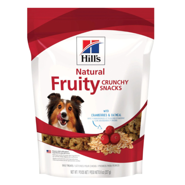 Hill's Science Diet Premios Crunchy Fruity Naturales Sabor Arandano 227 Gr