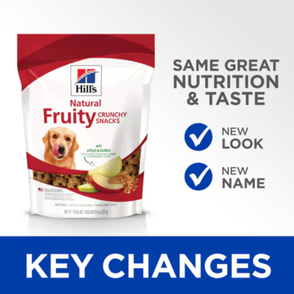 Hill's Science Diet Premios Crunchy Fruity Naturales Sabor Manzana 227 Gr - Imagen 5