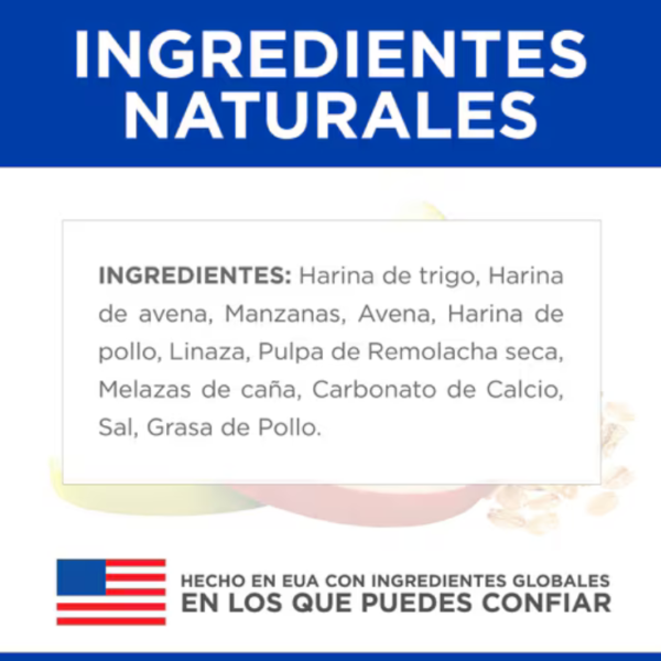 Hill's Science Diet Premios Crunchy Fruity Naturales Sabor Manzana 227 Gr - Imagen 4
