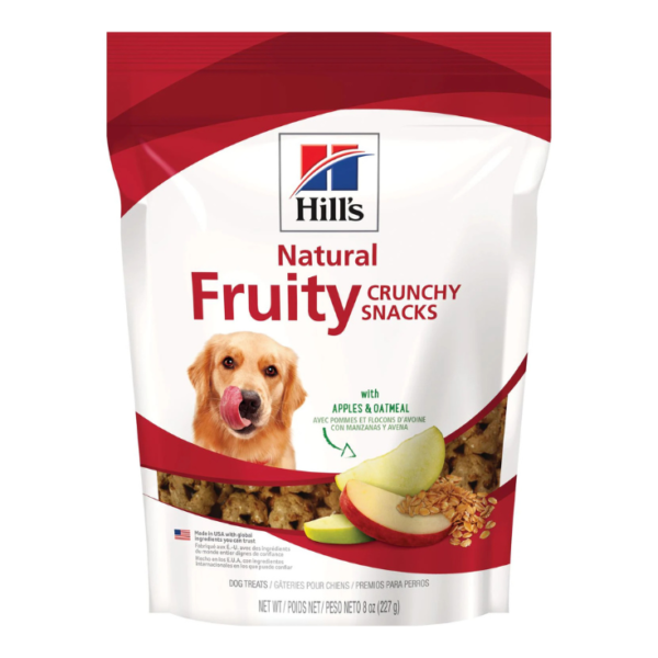 Hill's Science Diet Premios Crunchy Fruity Naturales Sabor Manzana 227 Gr