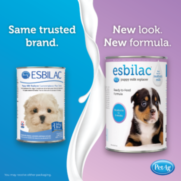 PetAg Esbilac Sustituto De Leche Líquida Para Cachorros 325 mL + Biberón - Imagen 2