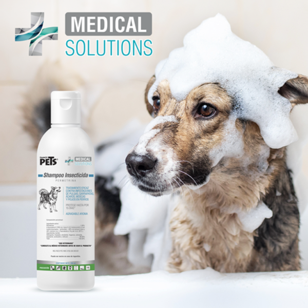 Medical Solutions Shampoo Insecticida 250 mL - Imagen 2