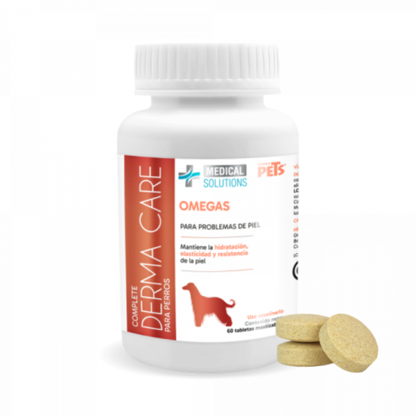 Medical Solutions Complete Derma Care P/Perros 60 Tabletas