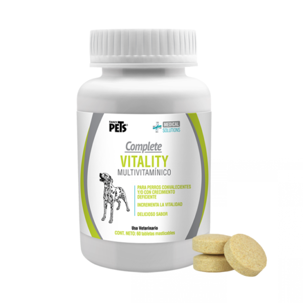 Medical Solutions Complete Vitality P/Perros 60 Tabletas