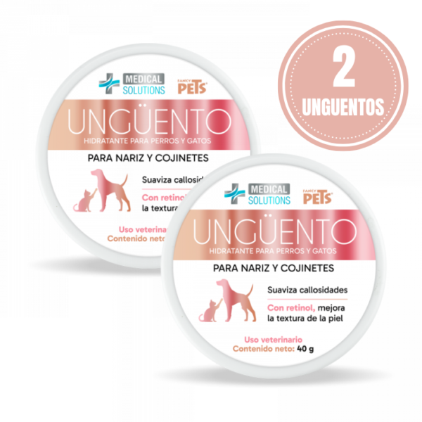 Medical Solutions Ungüento Humectante y Reparador Pack de 2 de 40 Gr