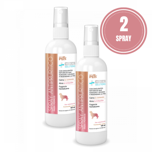 Medical Solutions Spray Anti prurítico Pack de 2 de 125 mL