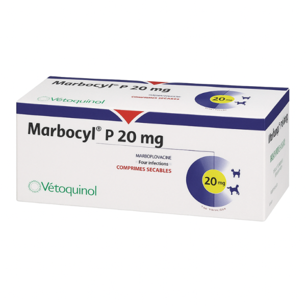 Vetoquinol Marbocyl P 20 mg