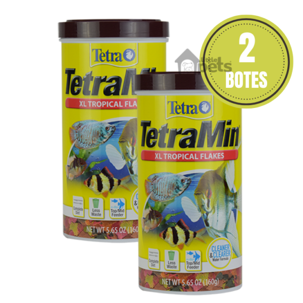 Tetra Tetramin Tropical Large Flakes Pack de 2 Botes de 160 Gr