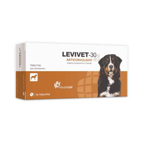 MederiLab Levivet - 30 Anticonvulsivo 30 Tabletas