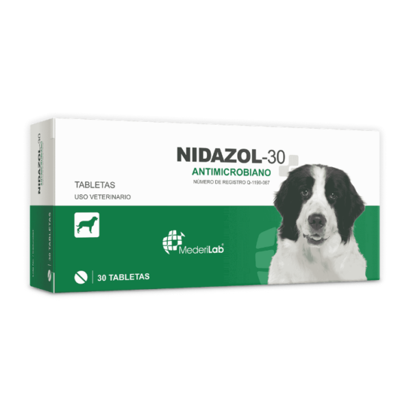 MederiLab Nidazol - 30 Antimicrobiano 30 Tabletas