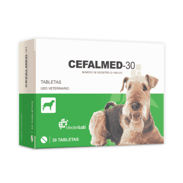 MederiLab Cefalmed - 30 Antimicrobiano 30 Tabletas