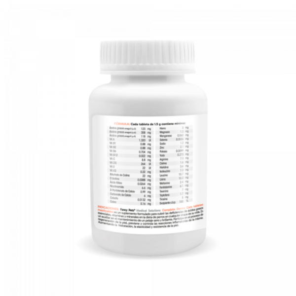 Medical Solutions Complete Derma Care P/Perros Pack de 2 Frascos de 60 Tabletas - Imagen 3