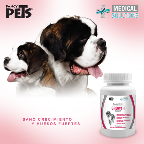 Medical Solutions Complete Growth P/Perros 60 Tabletas - Imagen 4