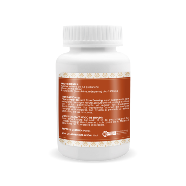 Medical Solutions Dolodog P/Perros Pack de 2 Frascos de 60 Tabletas - Imagen 3