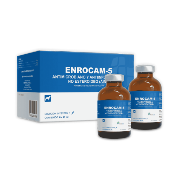 MederiLab Enrocam - 5 Inyectable 25 mL