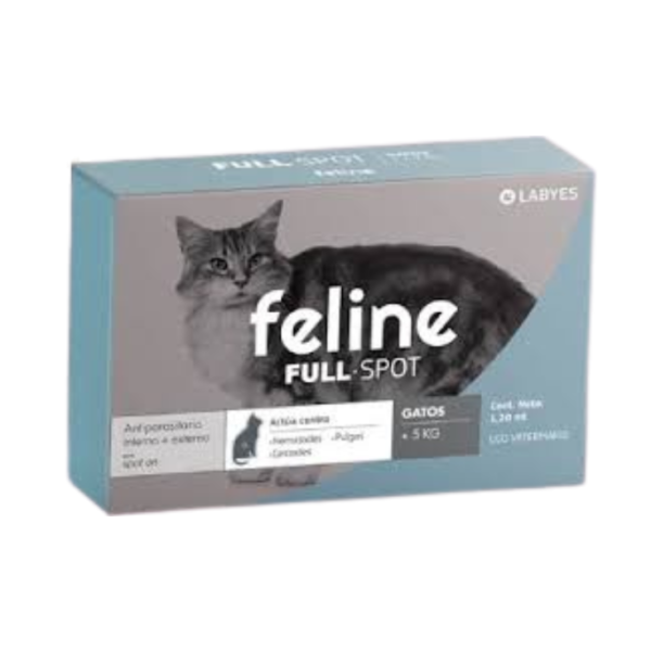 Labyes Feline Fullspot Antiparasitario 5 a más Kg