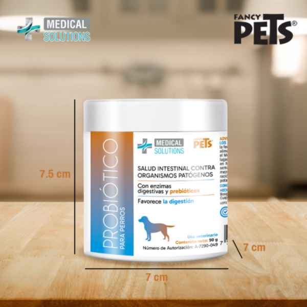 Medical Solutions Probióticos En Polvo P/Perros Pack de 2 Botes de 90 Gr - Imagen 2