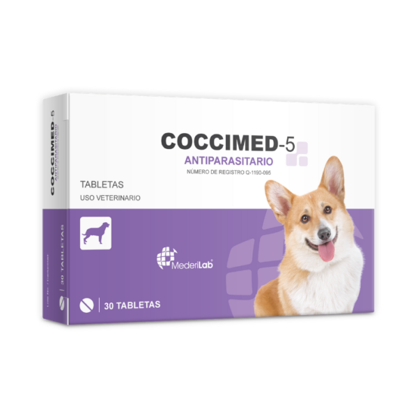 MederiLab Coccimed - 5 Antiparasitario 30 Tabletas