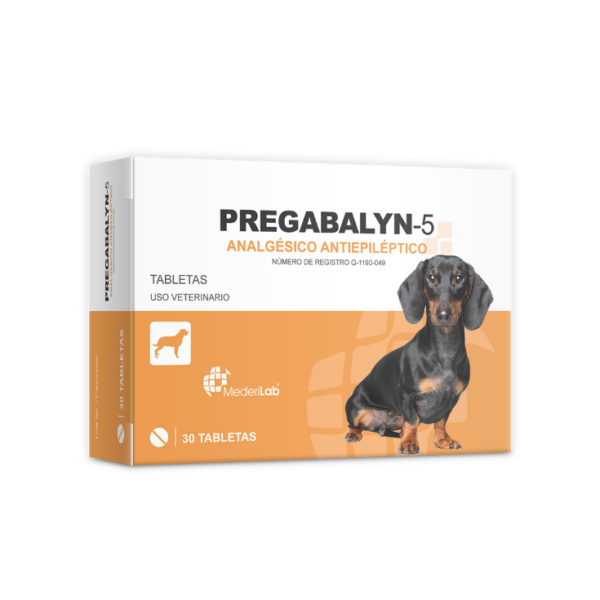 MederiLab Pregabalyn - 5 Analgésico 30 Tabletas