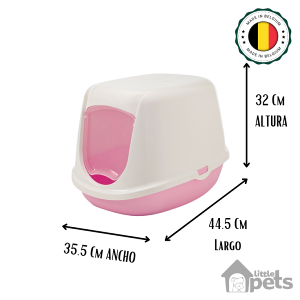 Savic Arenero Baby Cubierto Color Rosa - Imagen 2