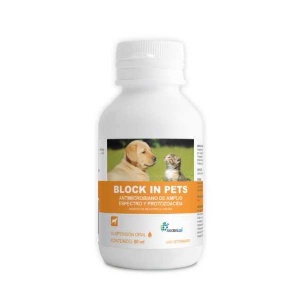 MederiLab Block In Pets Antimicrobiano 60 mL
