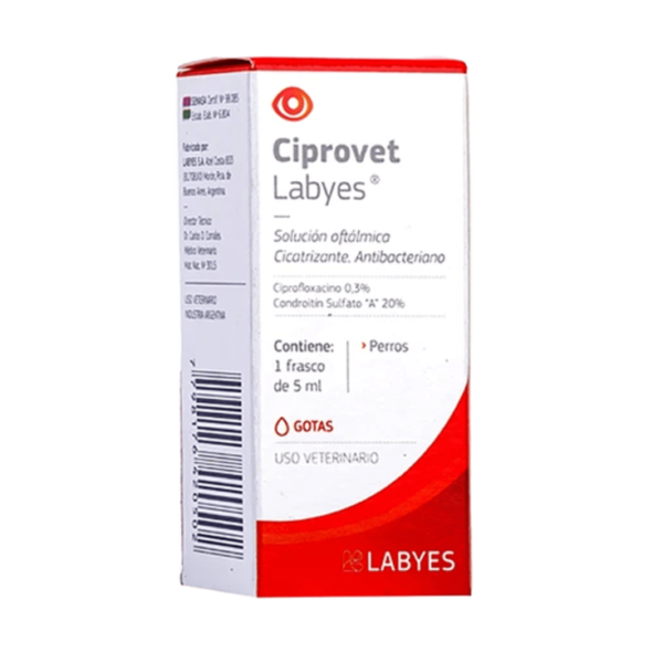 Labyes Ciprovet Solución Oftálmica 5 mL