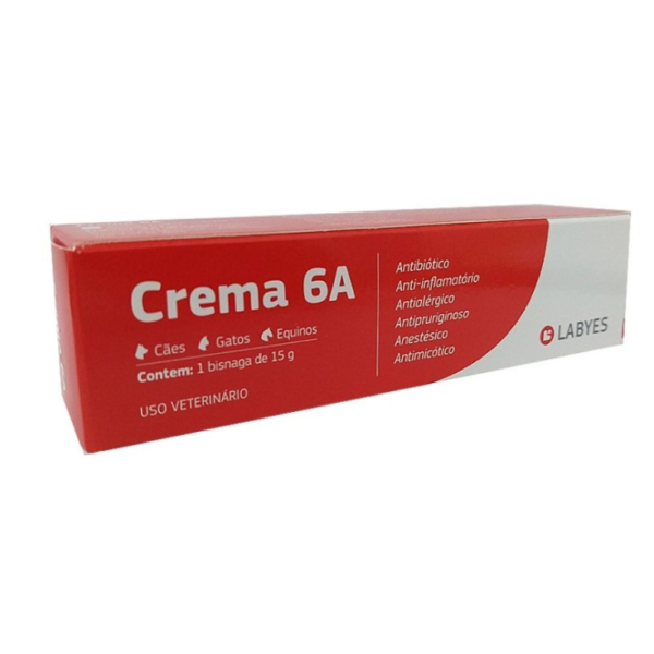 Labyes Crema 6A Para Lesiones De La Piel 15 Gr
