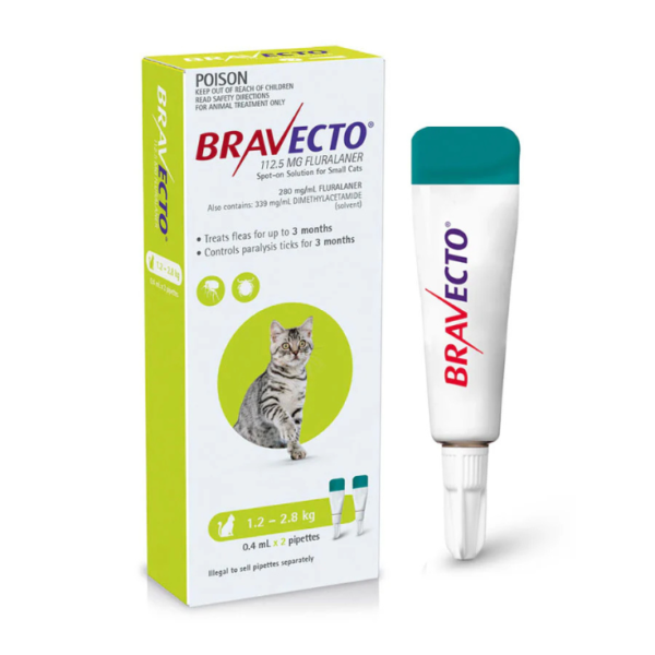 MSD Bravecto Plus Cat 112.5 Mg Pipeta