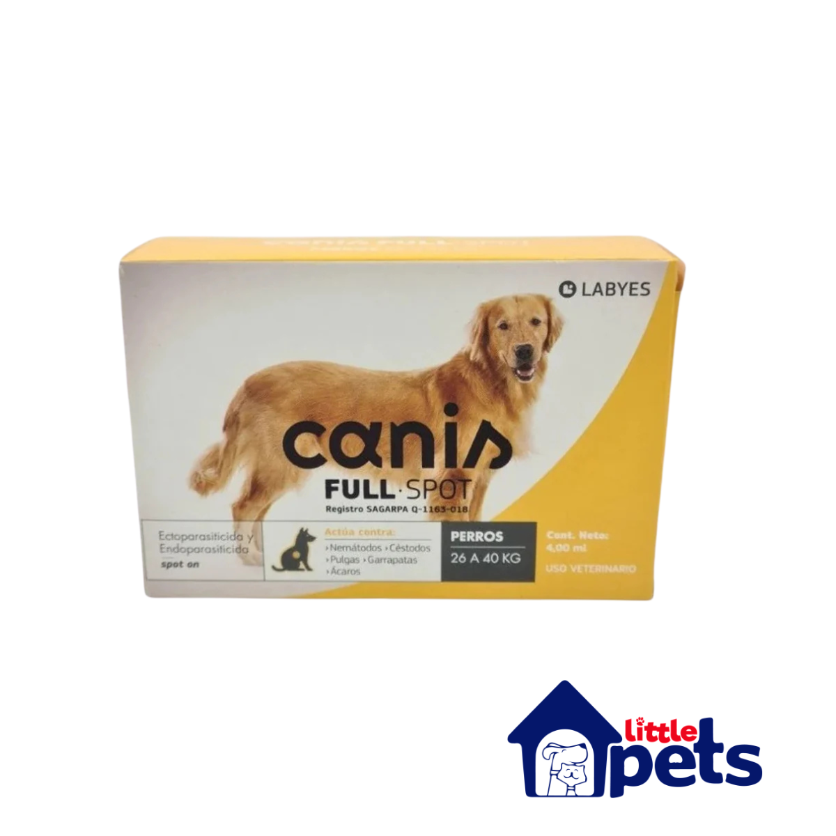 Labyes Canis FULL SPOT  26 – 40 kg CADUCIDAD PROXIMA