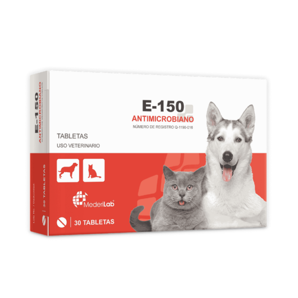 MederiLab E-150 30 Antimicrobiano 30 Tabletas