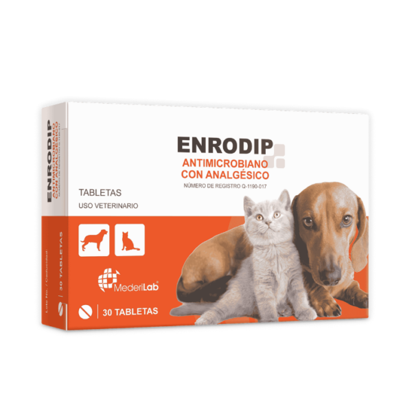 MederiLab Enrodip Antimicrobiano 30 Tabletas