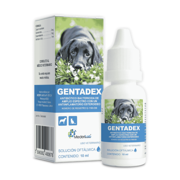 MederiLab Gentadex Solución Oftálmica 10 mL