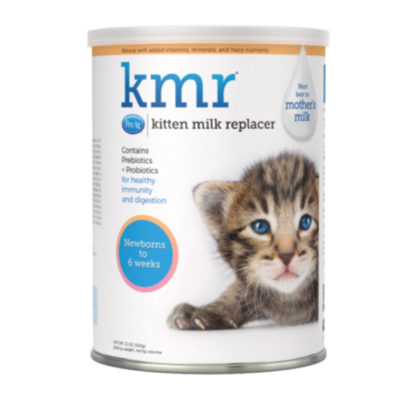 PetAg KMR Sustituto De Leche En Polvo Para Gatitos 340 Gr + Biberón - Imagen 2