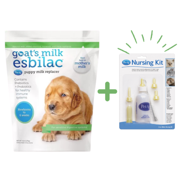 PetAg Esbilac Leche De Cabra En Polvo Para Cachorros 2.27 Kg + Kit