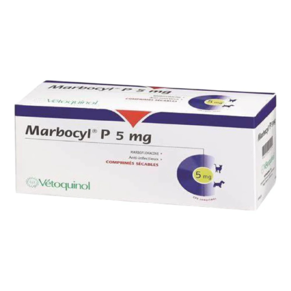 Vetoquinol Marbocyl P 5 mg