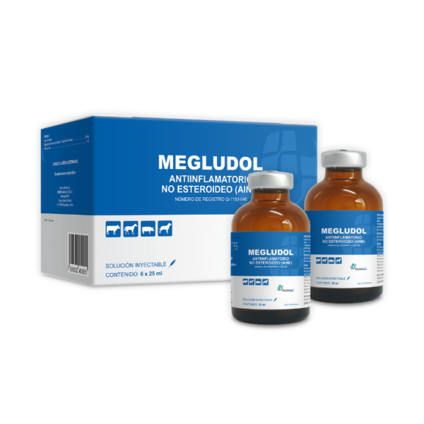 MederiLab Megludol Solución Inyectable Antiinflamatorio 25 mL