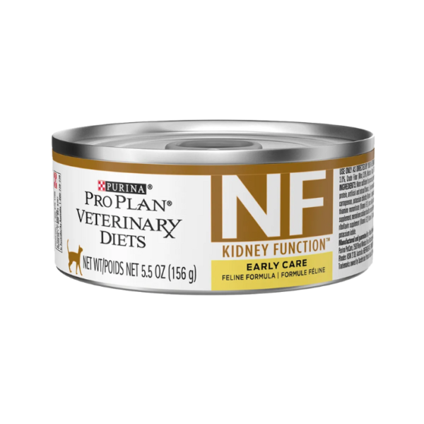 Pro Plan Veterinary Diets NF Kidney Fution Early Care Feline 24 Latas de 156 Gr