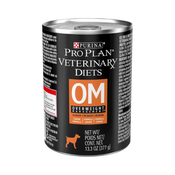 Pro Plan Veterinary Diets OM Overweight Managment Canine 12 Latas de 377 Gr