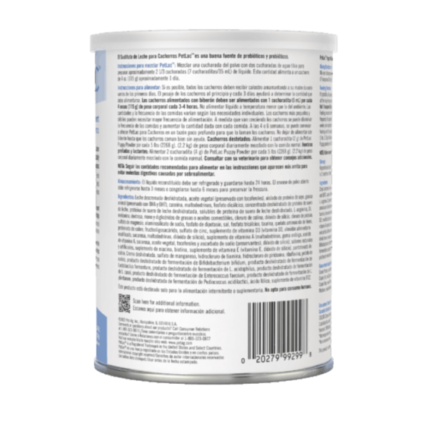 PetAg PetLac Sustituto de Leche Para Cachorro 300 Gr - Imagen 4
