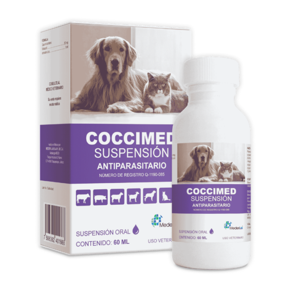 MederiLab Coccimed Suspensión Oral Antiparasitario 60 mL