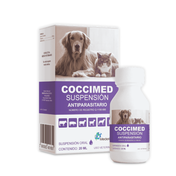 MederiLab Coccimed Suspensión Oral Antiparasitario 20 mL
