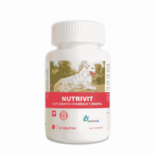 MederiLab Nutrivit Suplemento Vitamínico 30 Tabletas
