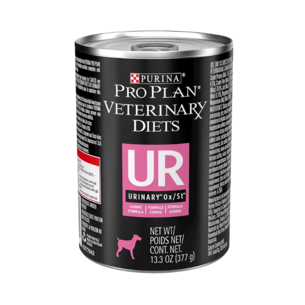 Pro Plan Veterinary Diets UR Urinary Ox/St Canine 12 Latas de 377 Gr