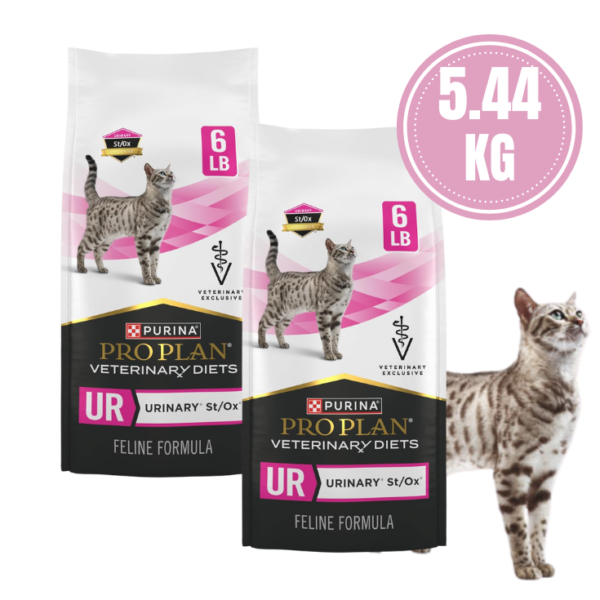 Pro Plan Veterinary Diets UR Urinary St/Ox Feline Pack de 2 bolsas de 2.7 kg