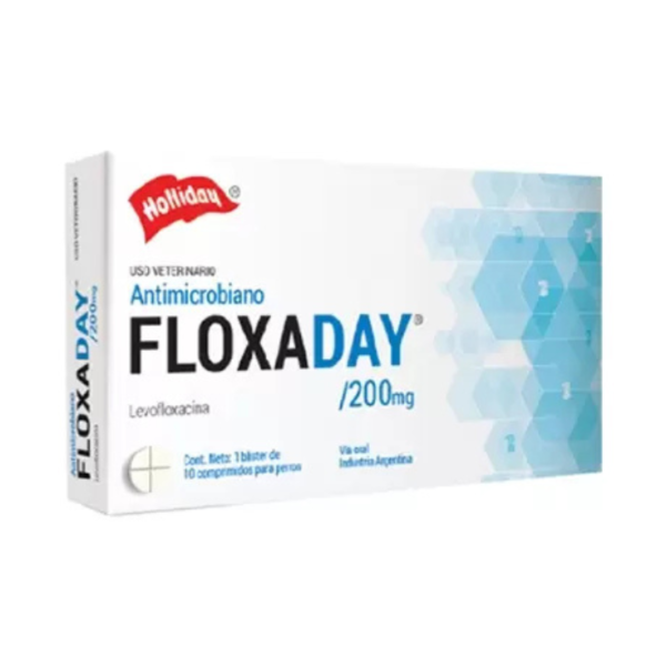 Holliday Floxaday 200 mg 10 Comprimidos