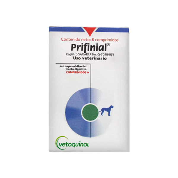 Vetoquinol Prifinial 70 mg 8 Comprimidos