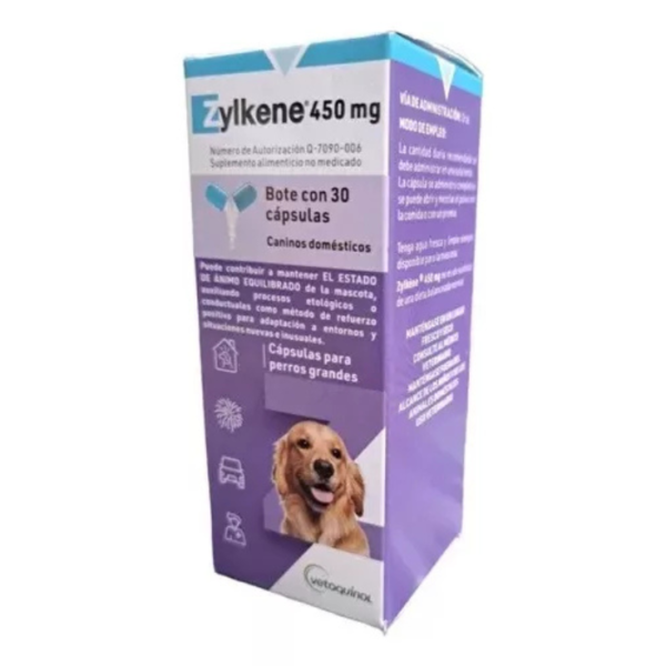 Vetoquinol Zylkene 450 mg 30 Cápsulas - Imagen 2